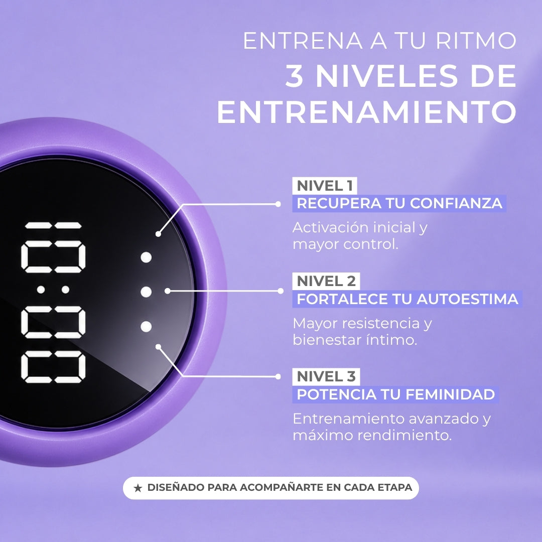 Kynd: Fortalecedor pélvico de 3 niveles.