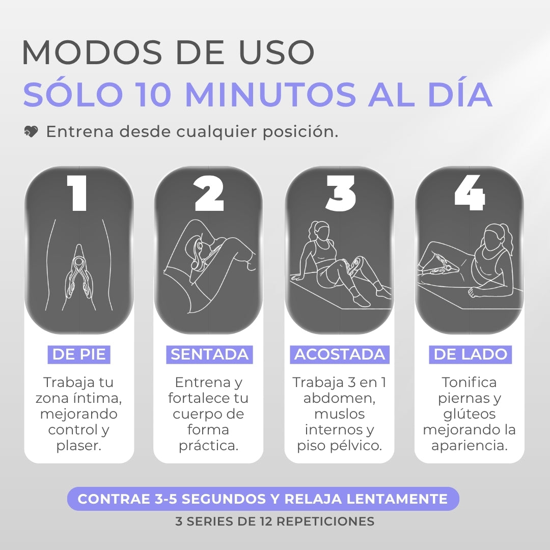 Kynd: Fortalecedor pélvico de 3 niveles.