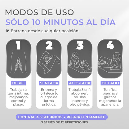 Kynd: Fortalecedor pélvico de 3 niveles.