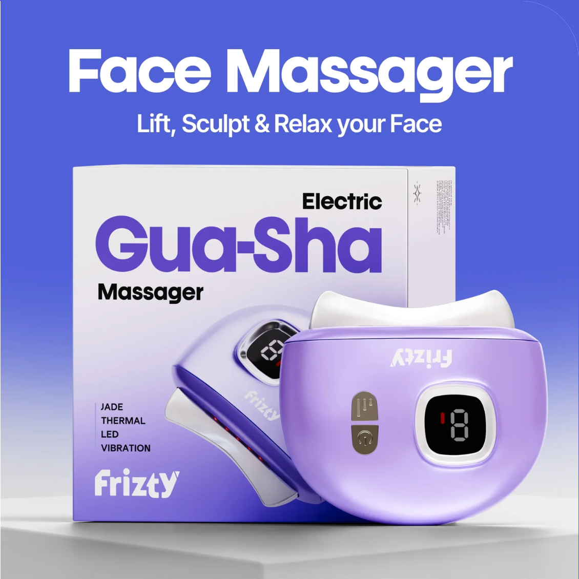Masajeador facial eléctrico GuaSha