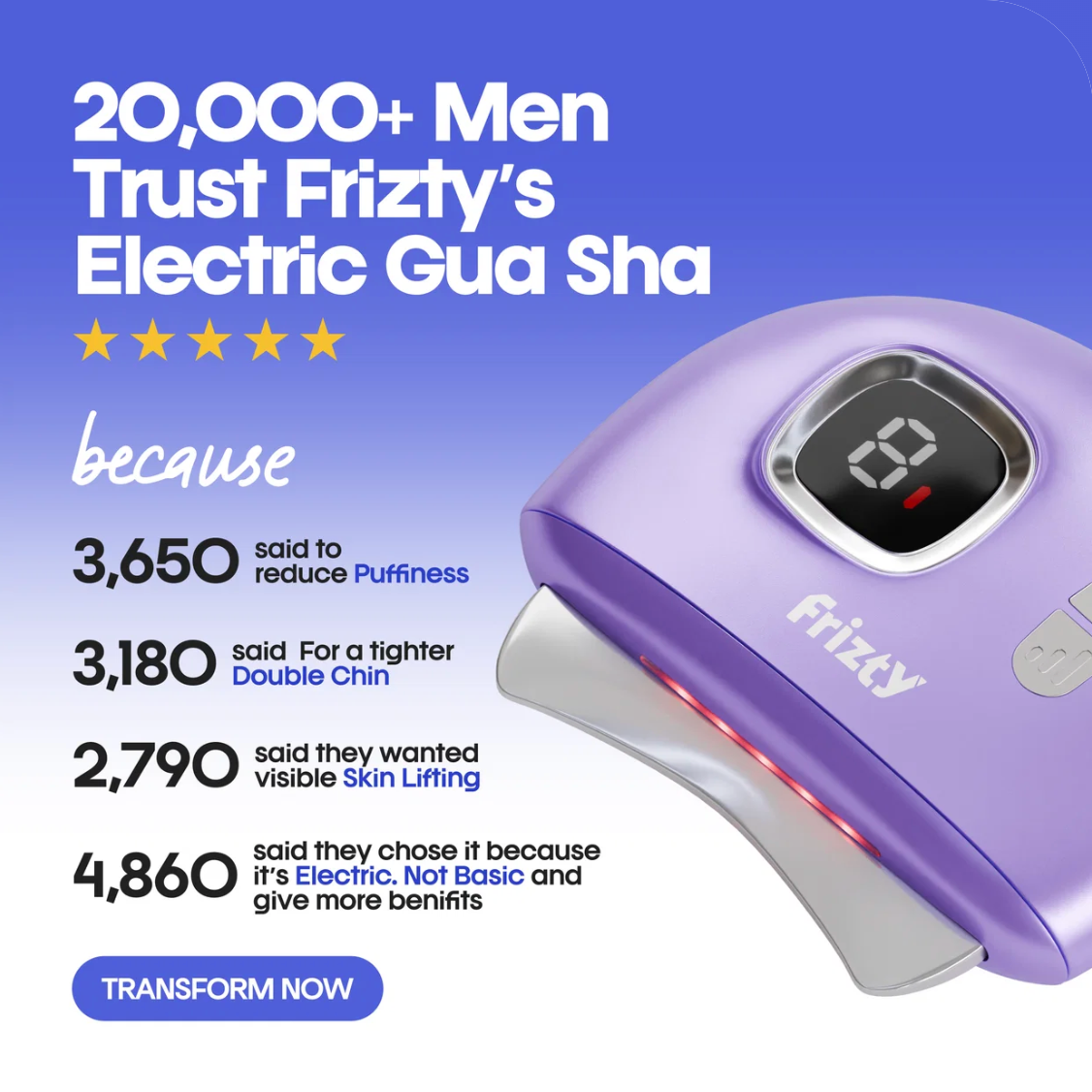 Masajeador facial eléctrico GuaSha