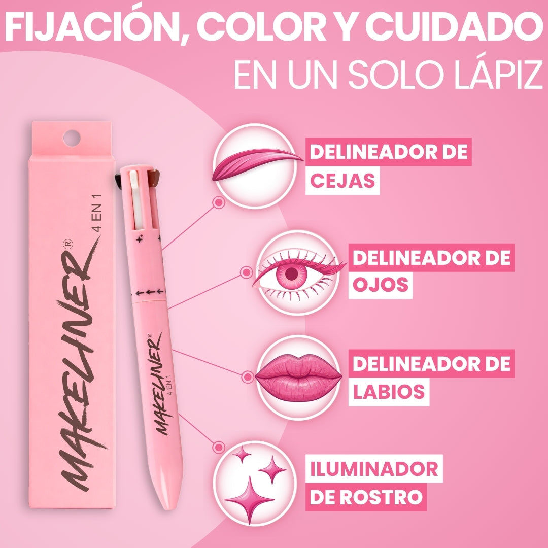 Makeliner®: Maquillarte nunca fue tan fácil.