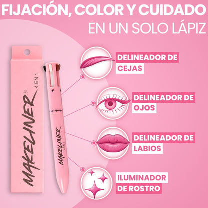 Makeliner®: Maquillarte nunca fue tan fácil.