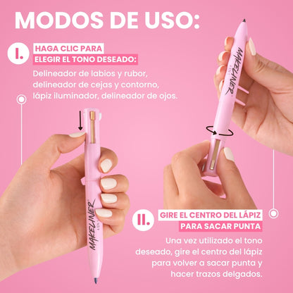 Makeliner®: Maquillarte nunca fue tan fácil.